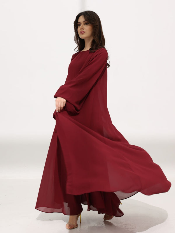 strapless open back dress Elegant Mulberry Dani Gown main image 1