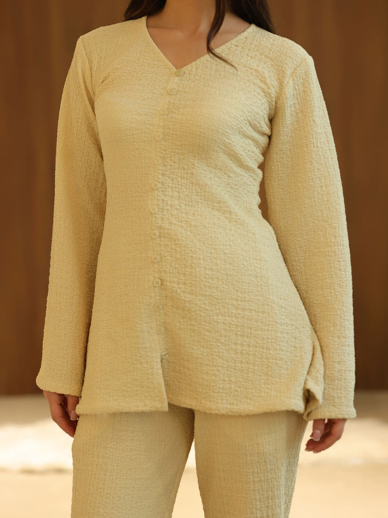 Osanna Textured Lime Co Ord Set