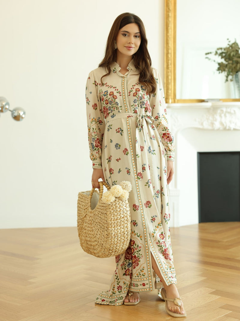 Elysian Floral Printed Dress