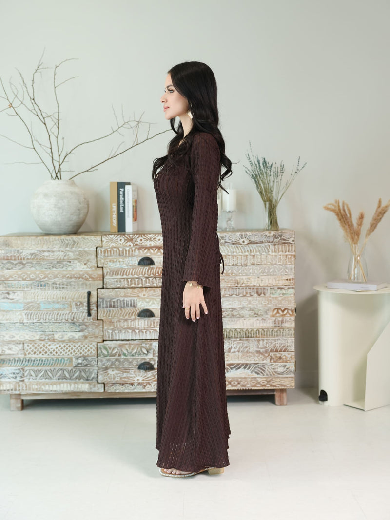 Clayra Knit Long Dress