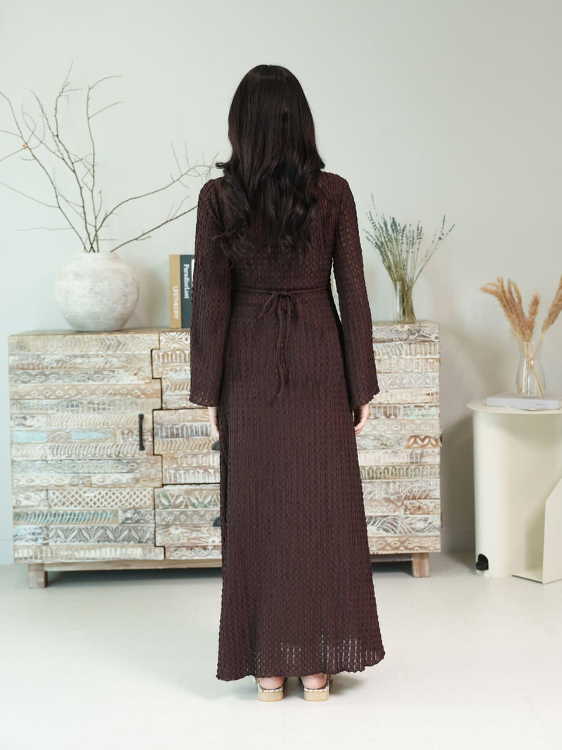 Clayra Knit Long Dress