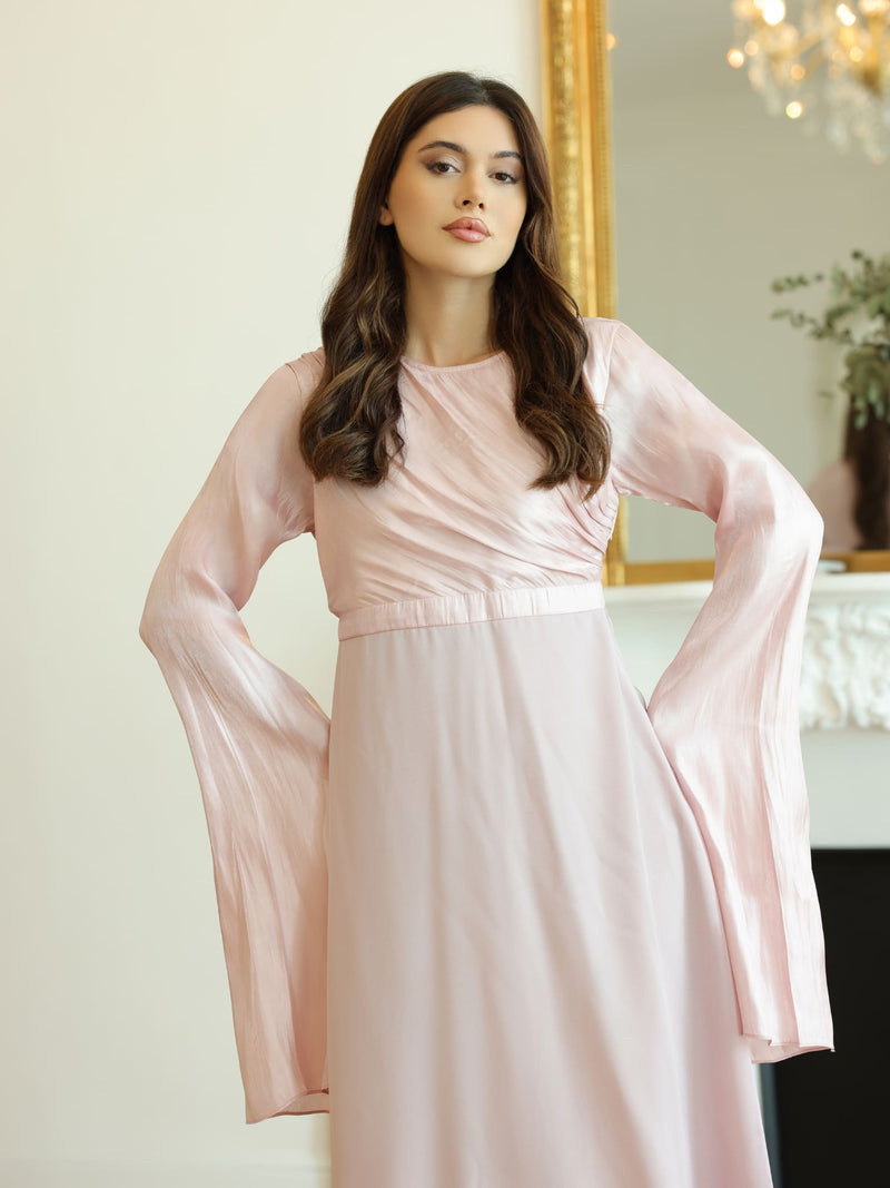 Anya Lilac Long Dress