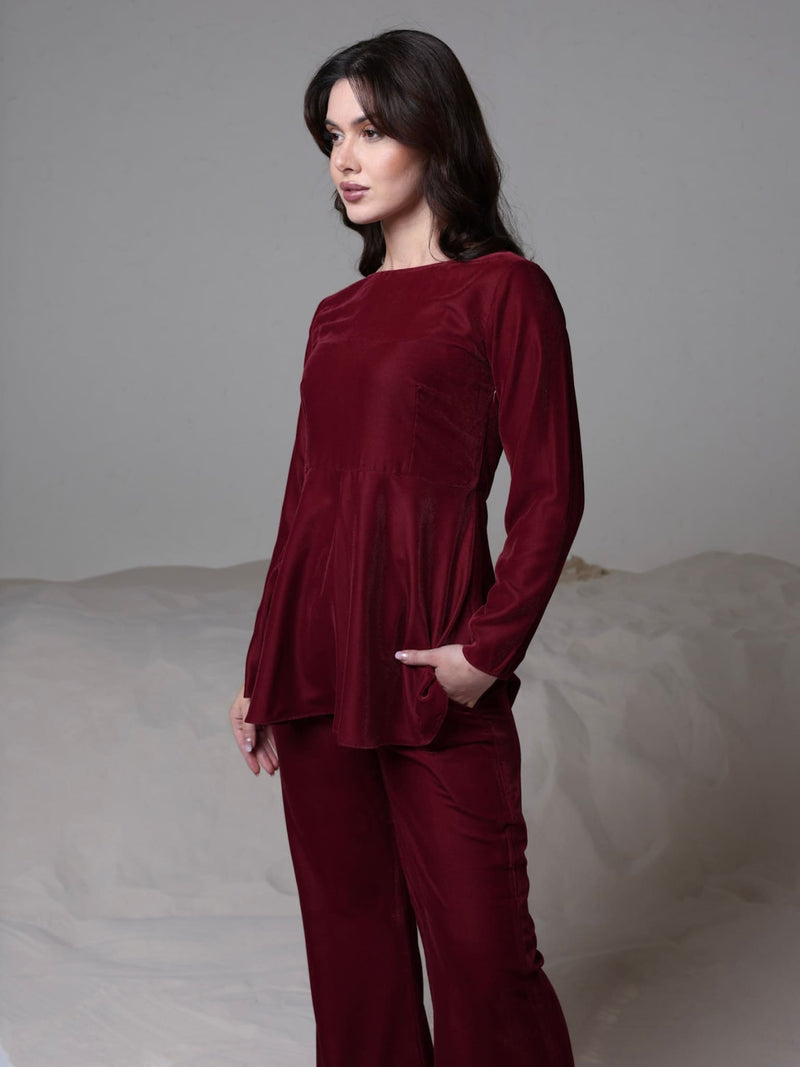 Kezy Velvet Co Ord Set