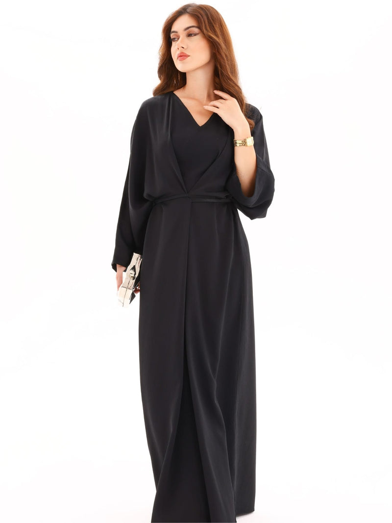 Crimsera Black Long Dress