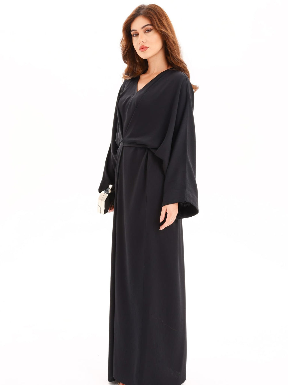 Crimsera Black Long Dress