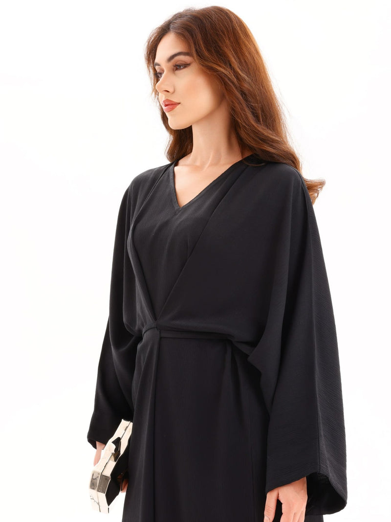 Crimsera Black Long Dress