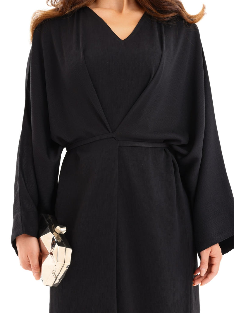 Crimsera Black Long Dress