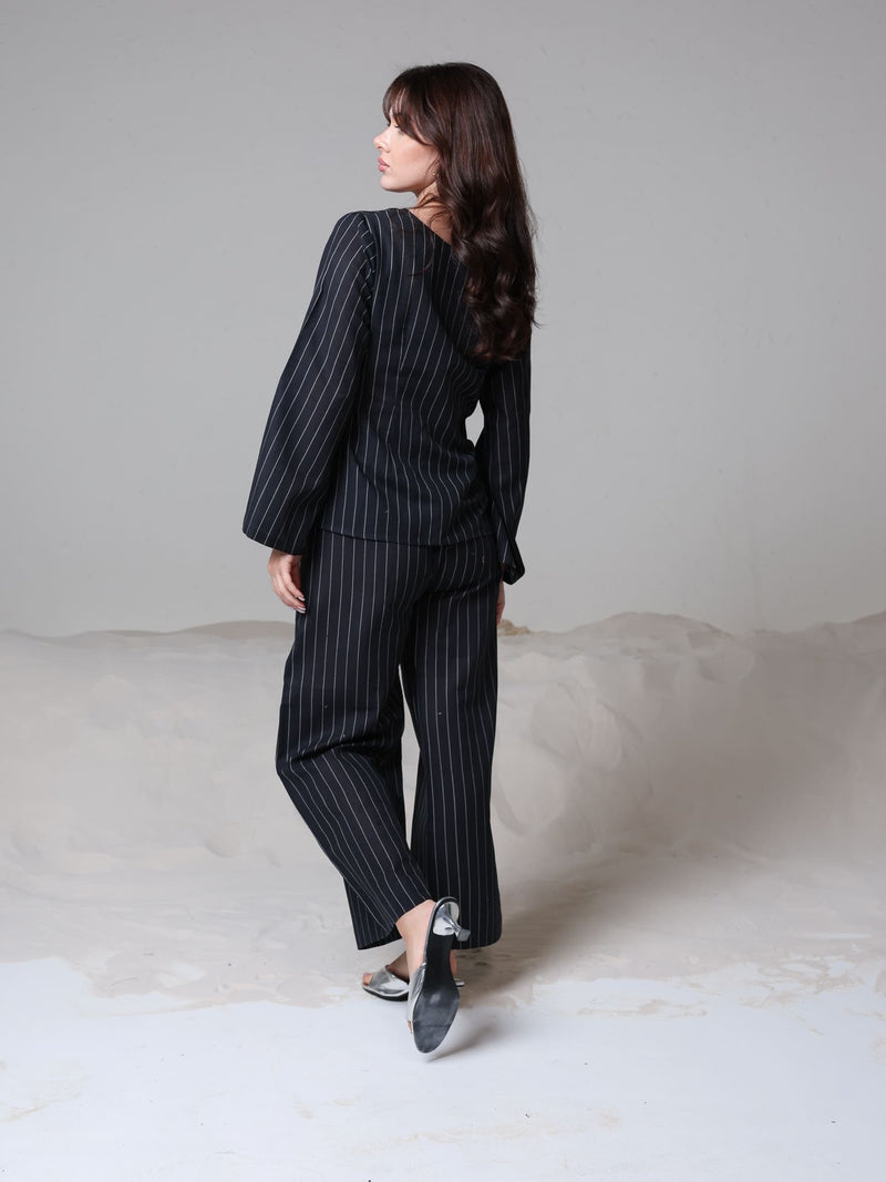 Frieda Wrap Stripe Co Ord Set