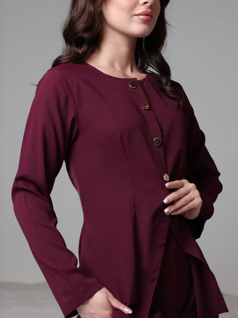 Izara Plum Co Ord Set