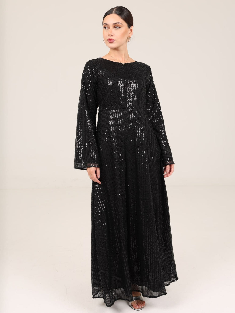 Nicole Black Sequence Dress