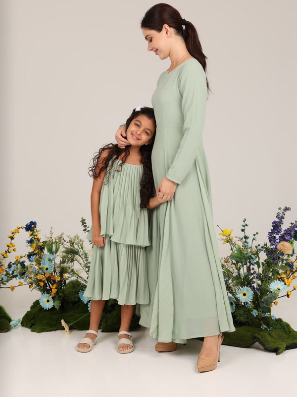 sachin and babi light blue dress Esther Dress