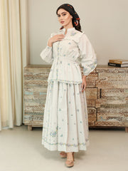 Cecily Printed Skirt And Shirt Set