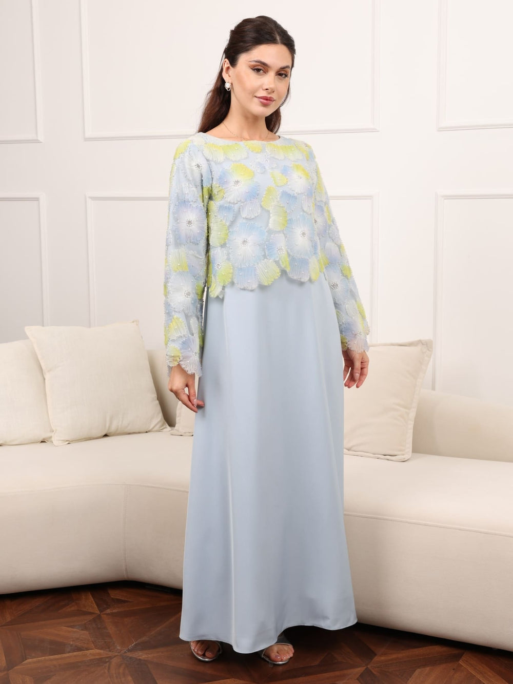 Moanna Luxury Embellished Dress