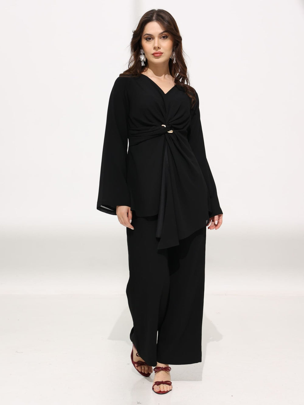 Nish Black Pants