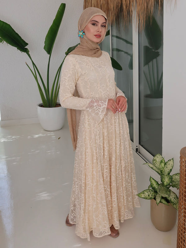 Elysium Net Panel Dress