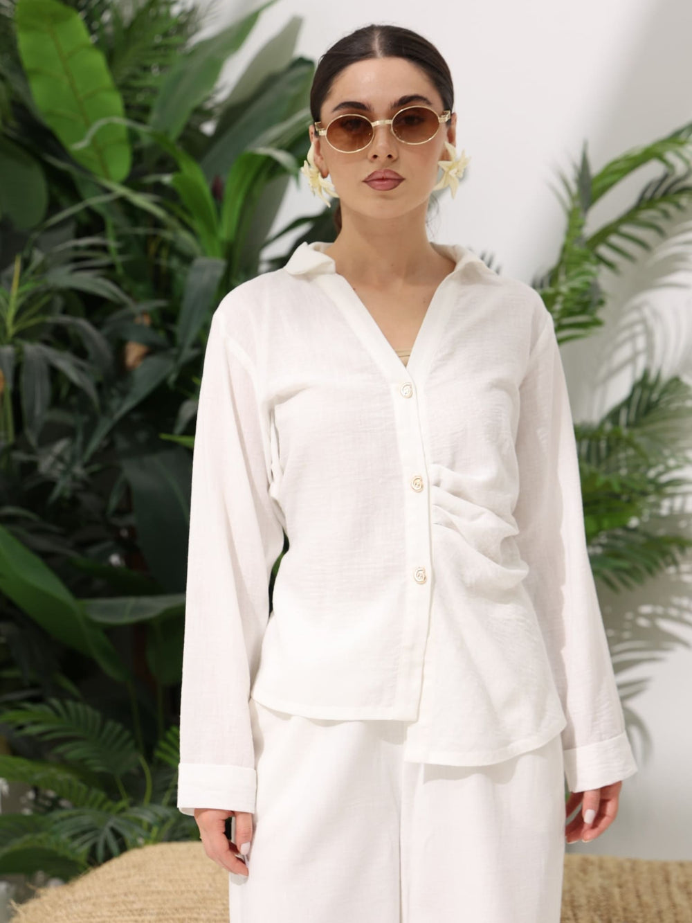 Ozean White Shirt