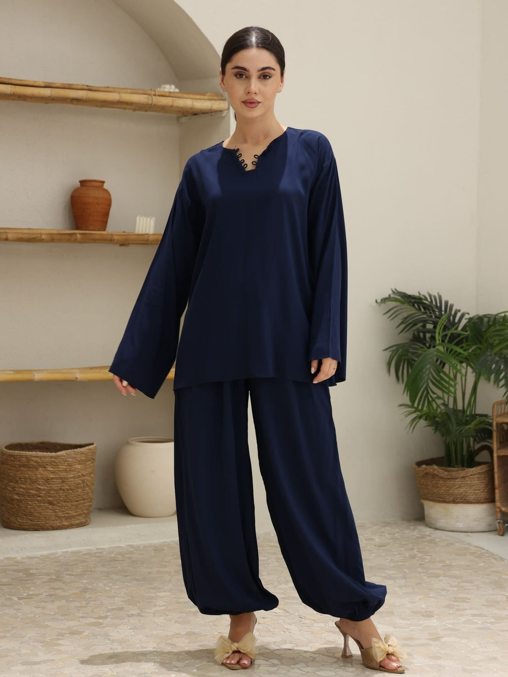 Nixie Blue Balloon Pants