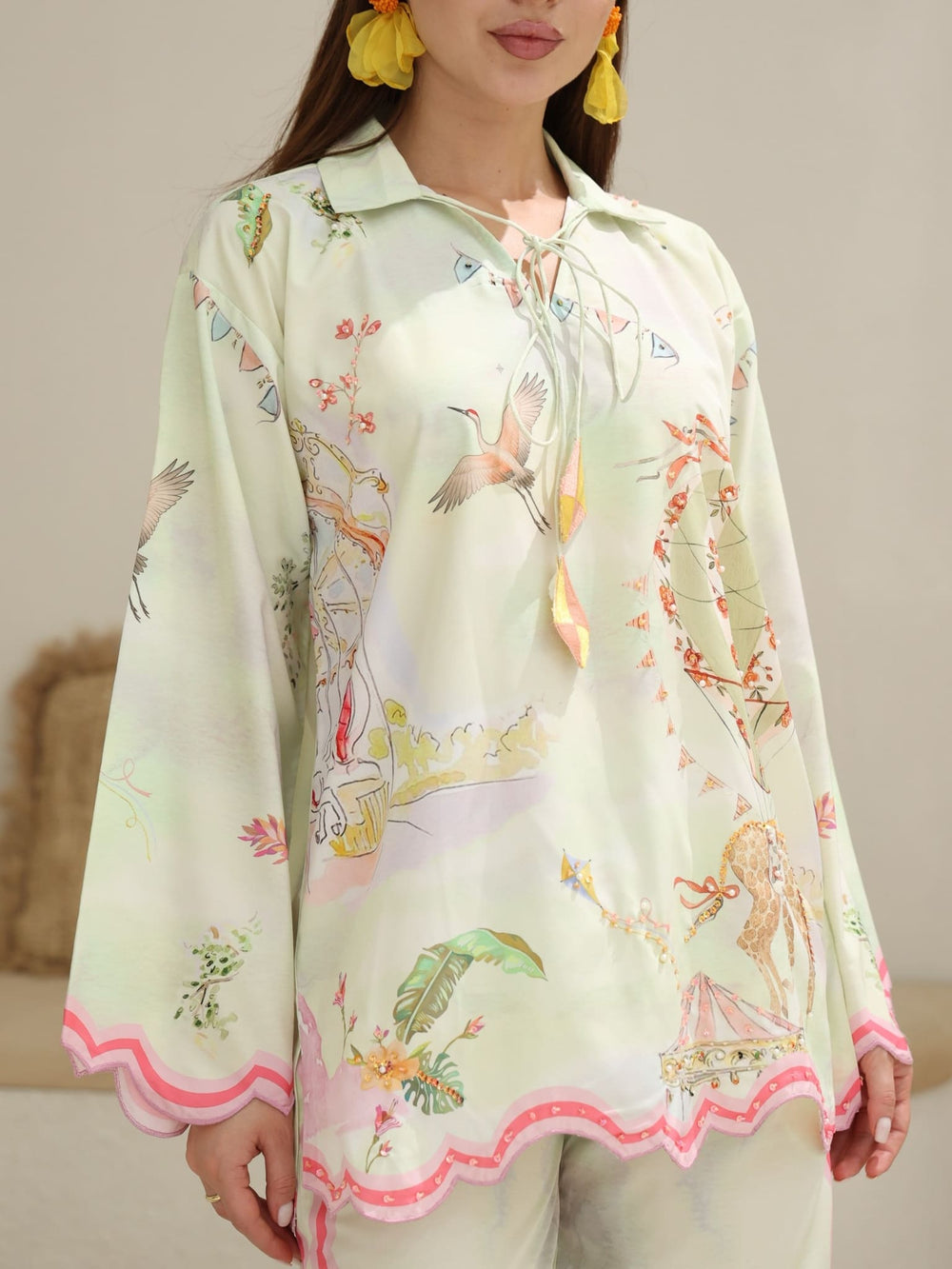 Candy Sky Embellished Shirt