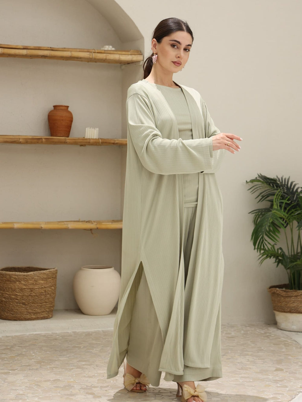 Lynell Sage Texture Upper