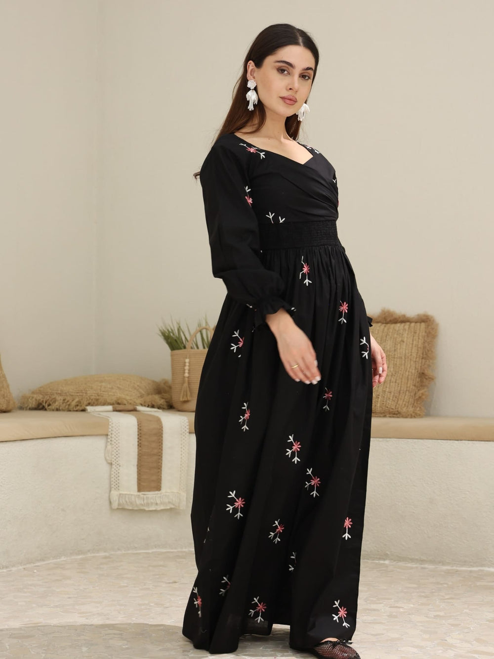 Floratia Embroided Dress