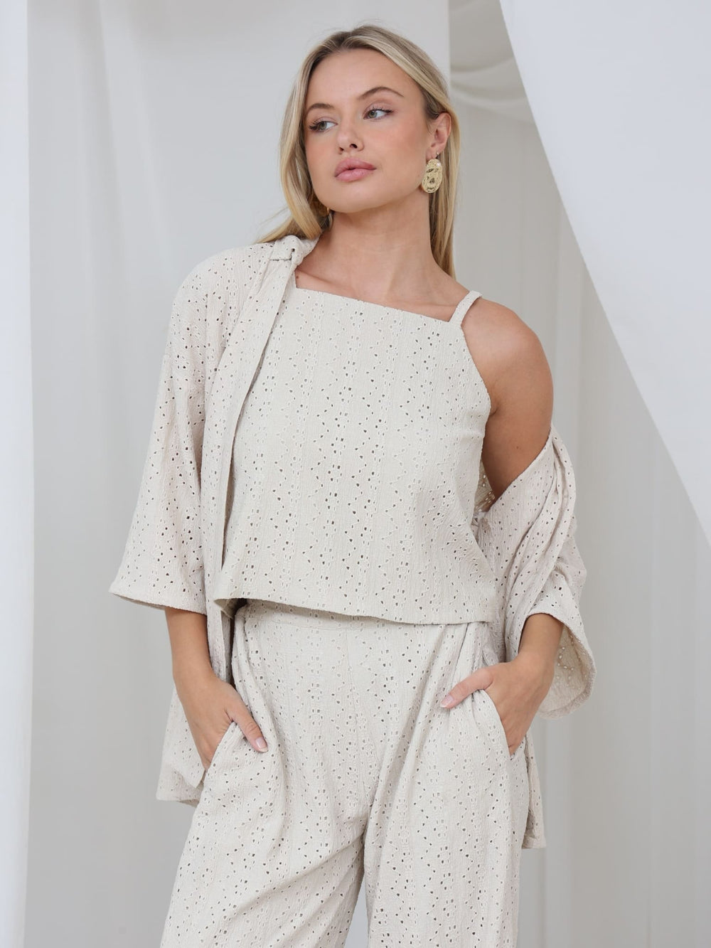 Vallea Crochet Tank Top