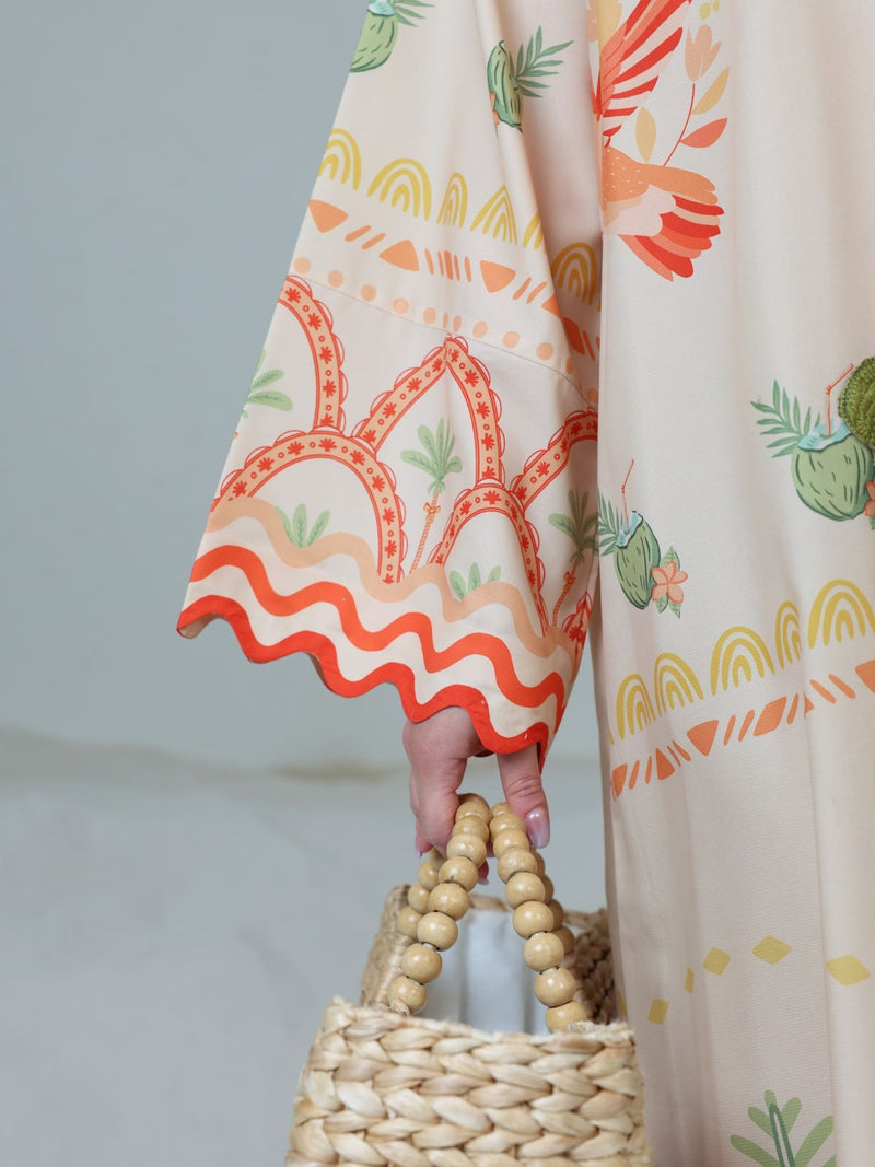 Ellery Coconut Printed Long Tunic