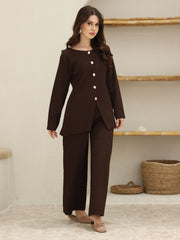 Monash Brown Co Ord Set