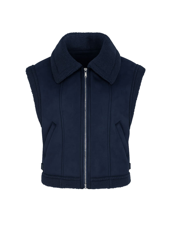 Fur Blue Jacket