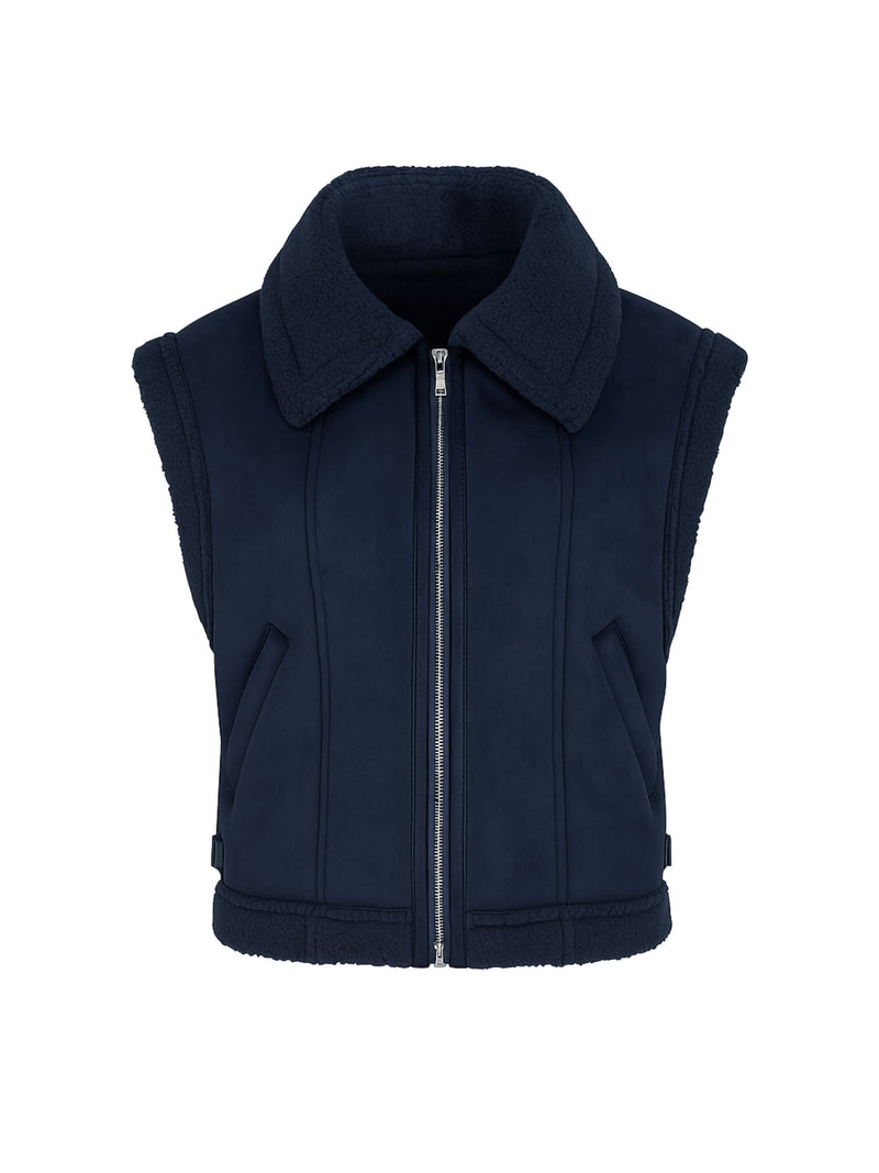 Fur Blue Jacket