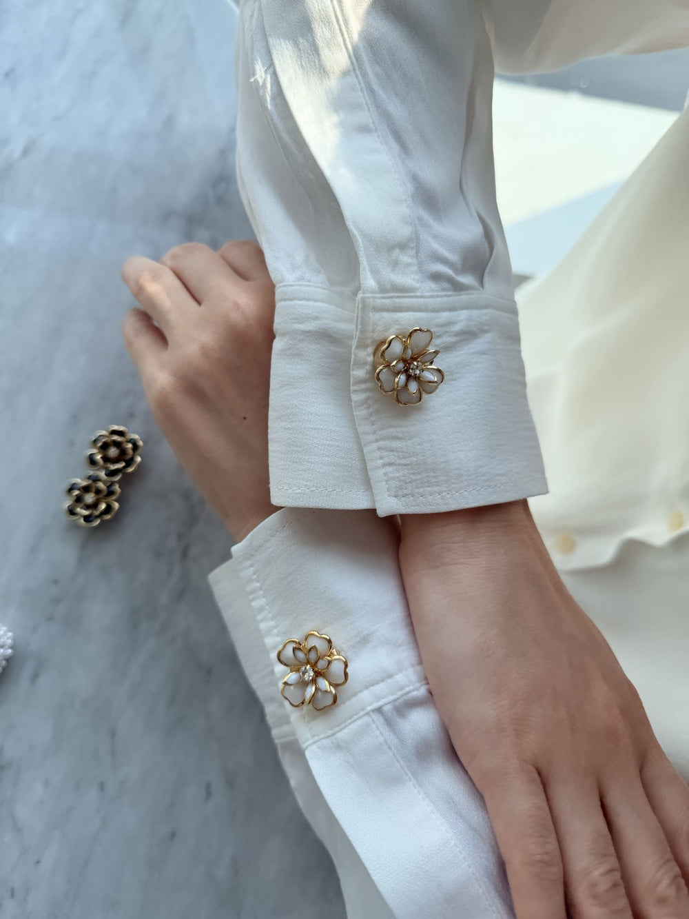 Bianca Bloom CuffLinks