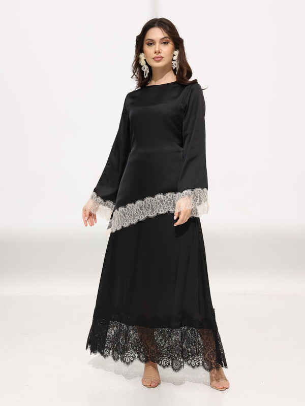 Harlyn Black Lace Skirt