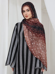 Breathable Deer Pattern Hijab/Stole