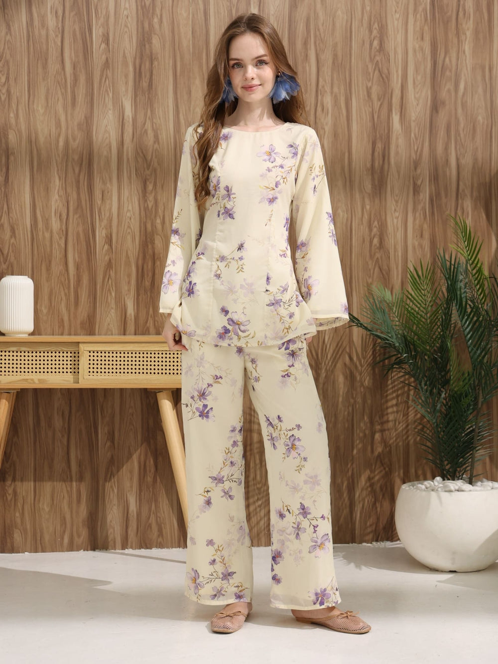 Emberlynn Printed Pants