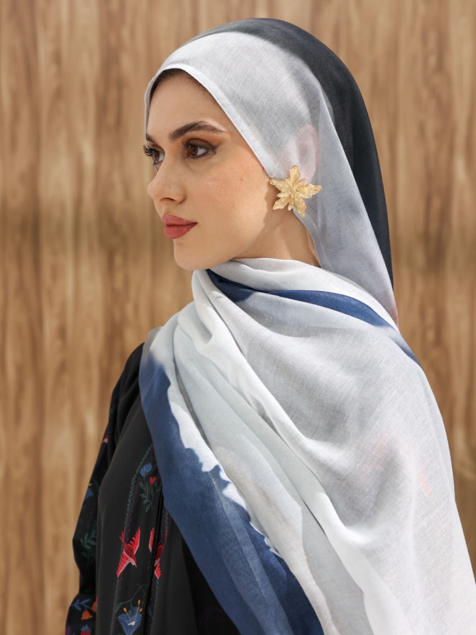 Marble Echo Printed Hijab