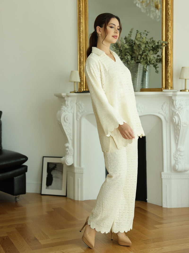 Cassia Crochet Shirt