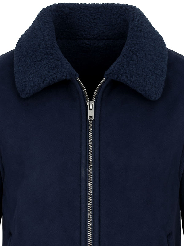 Fur Blue Jacket