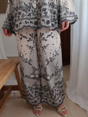 Milana Black Lace Shadow Pants
