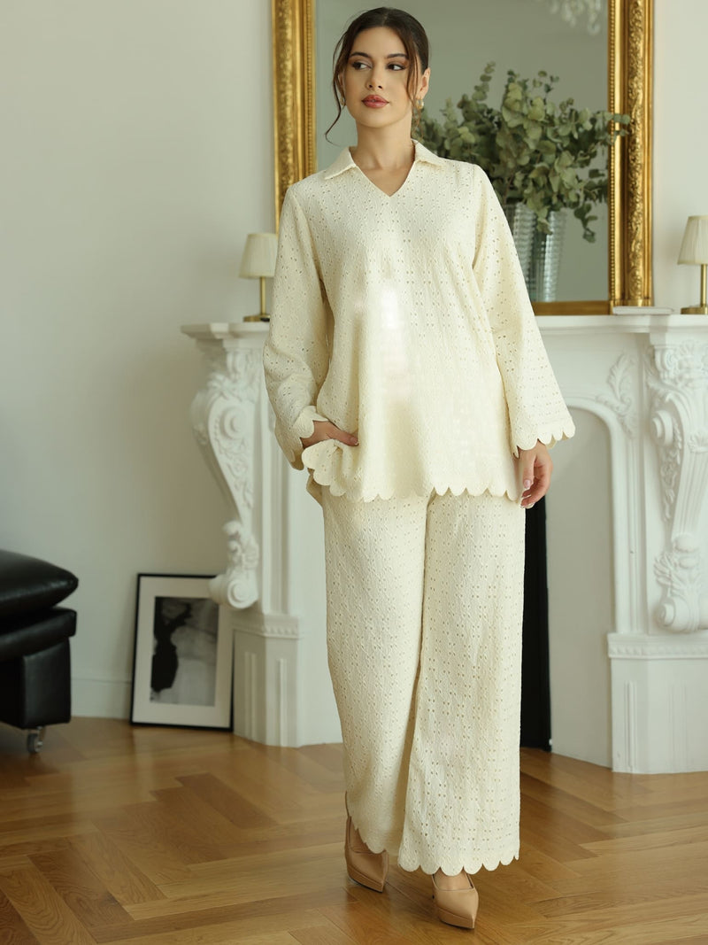 Cassia Crochet Shirt