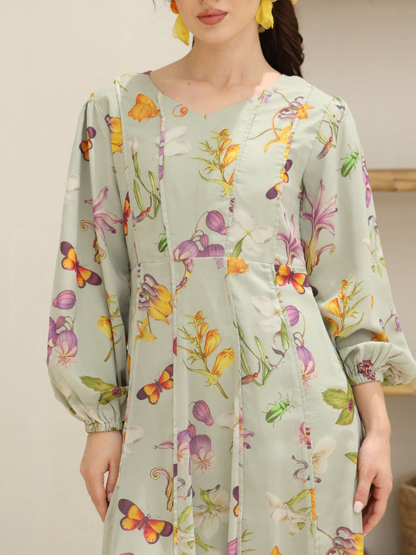 Buy Floral Dresses for Women | Floral Long Dresses