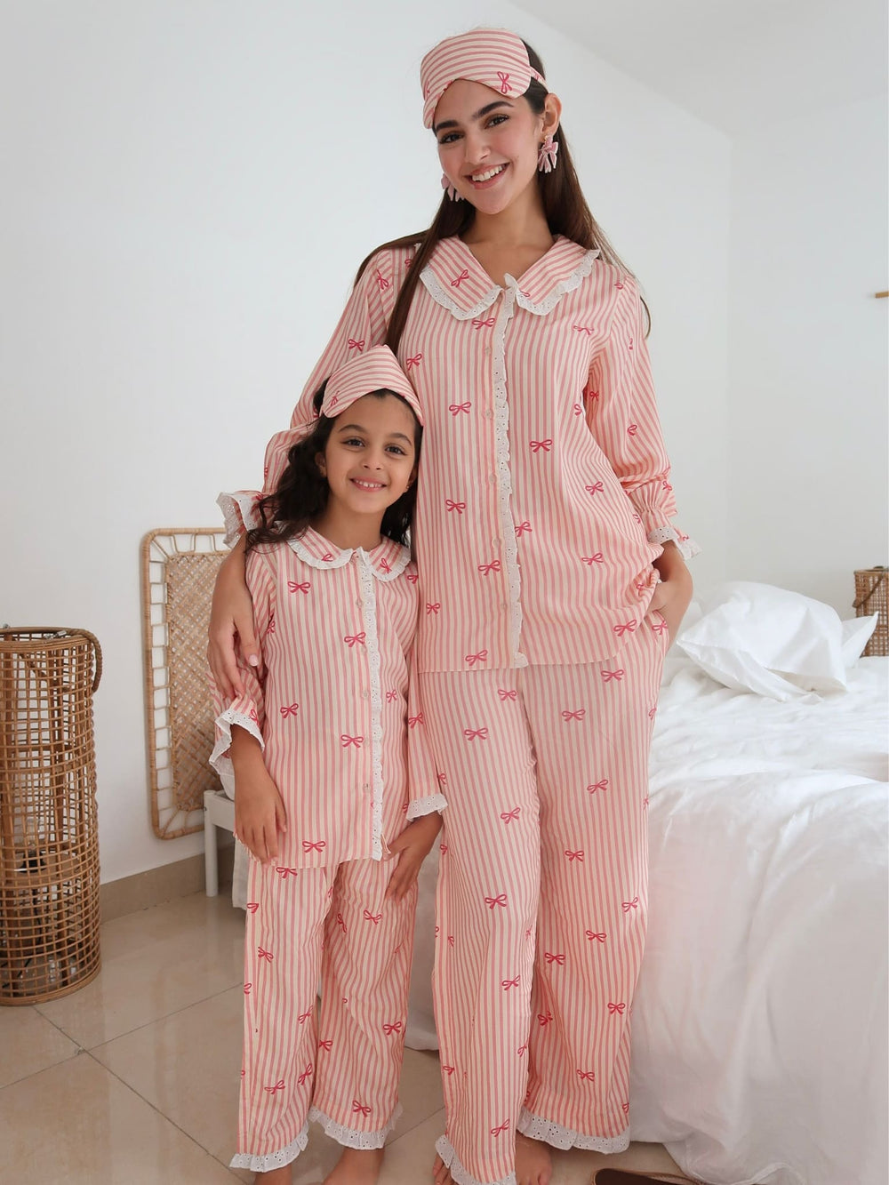 Mini Cushie Bow Lounge Co Ord Set