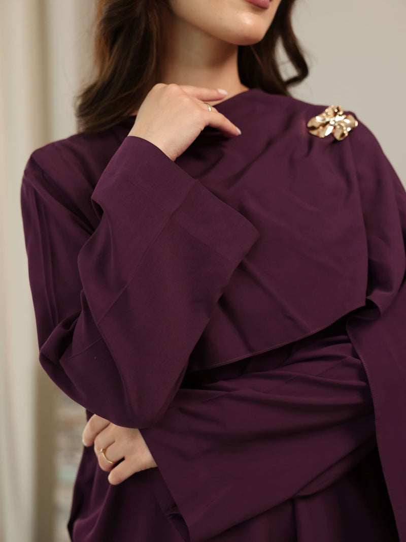 Swayla Plum Buckle Co Ord Set
