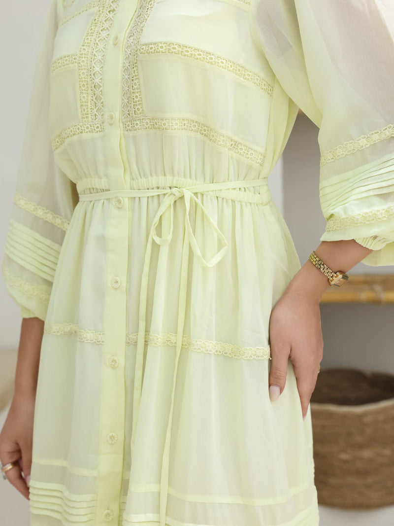 Limelette Lace Long Dress
