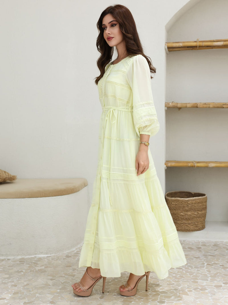 Limelette Lace Long Dress