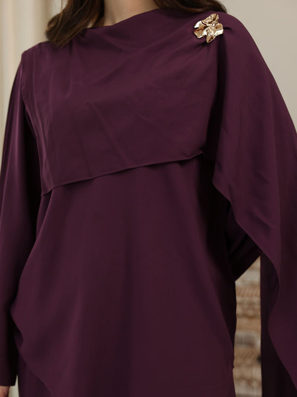 Swayla Plum Buckle Co Ord Set