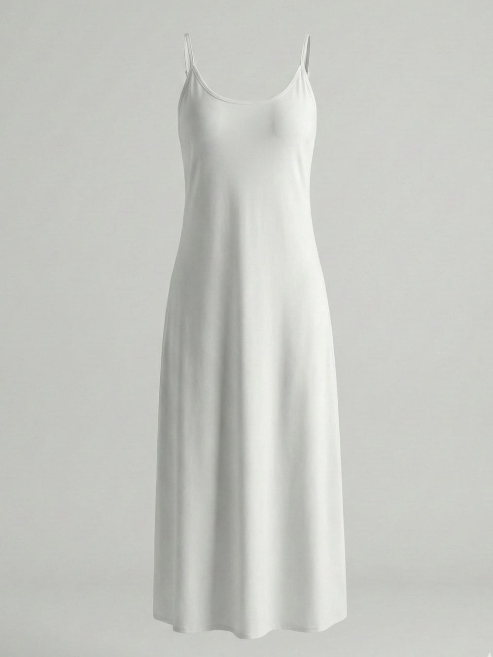 White Midi Camisole Inner
