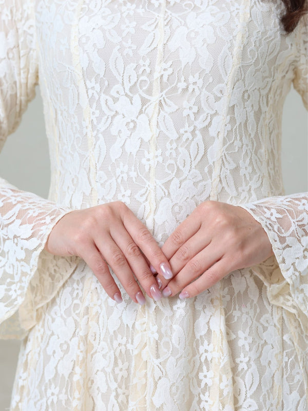 Carys Net Panel Dress