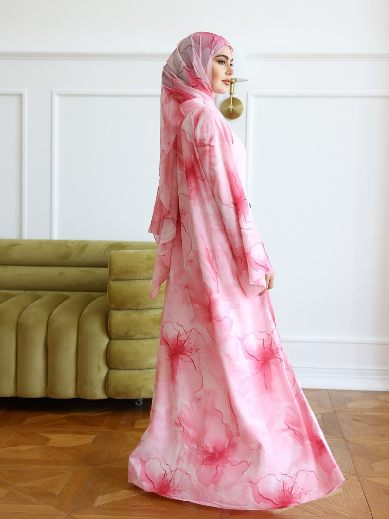 Blooming Pink Floral Upper