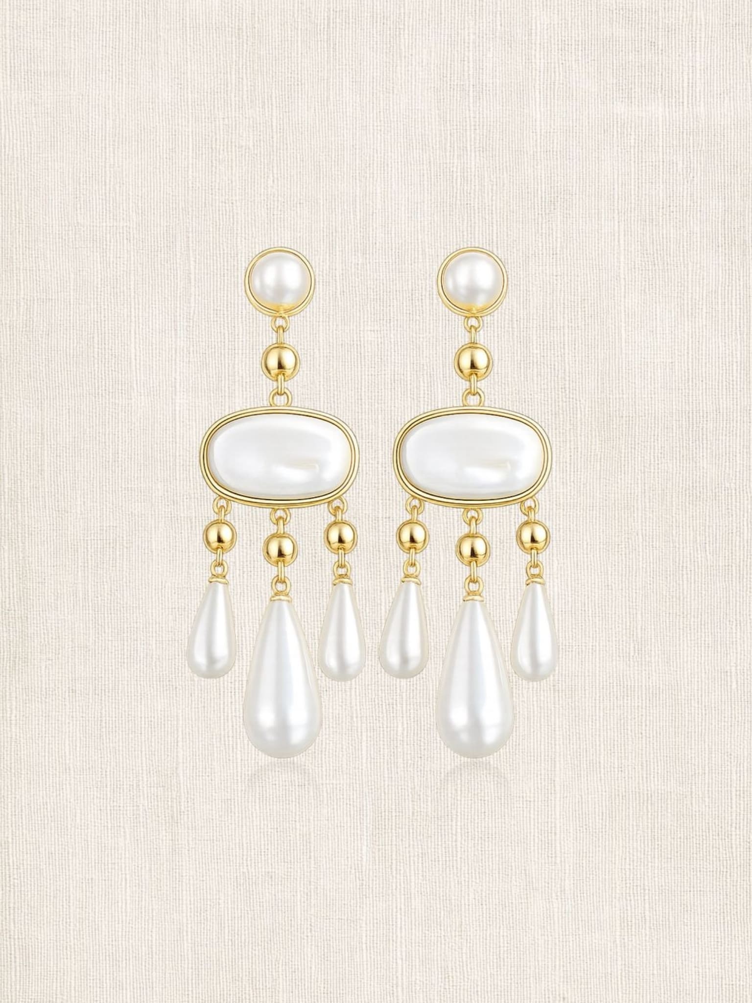 Karla Pearl Drop Earrings