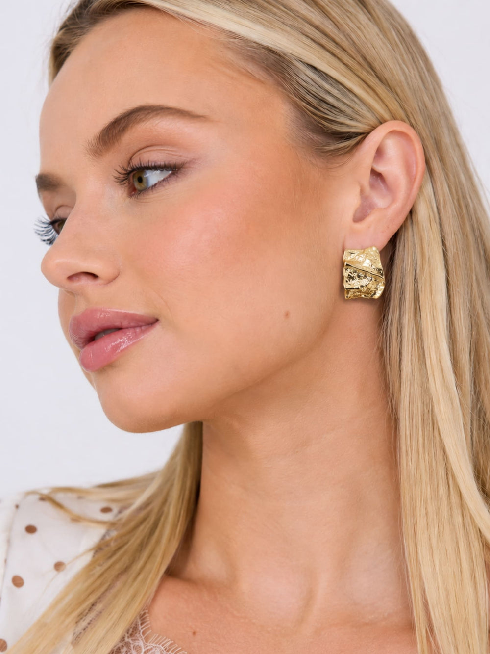 Auric Crumple Earrings