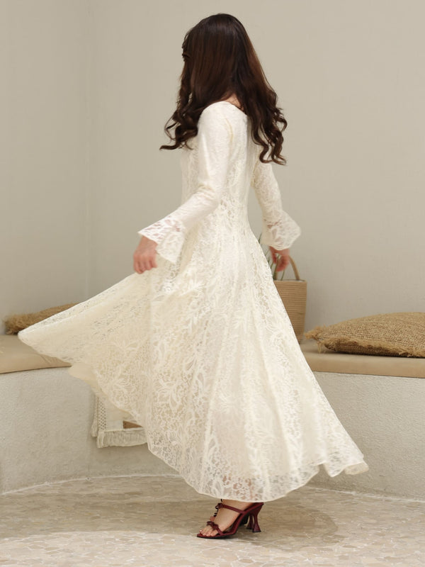 white net dress design Off White Stonework Net Gown